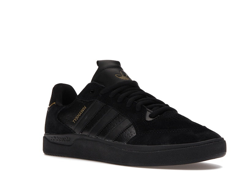 adidas Tyshawn Low Black Gold Metallic