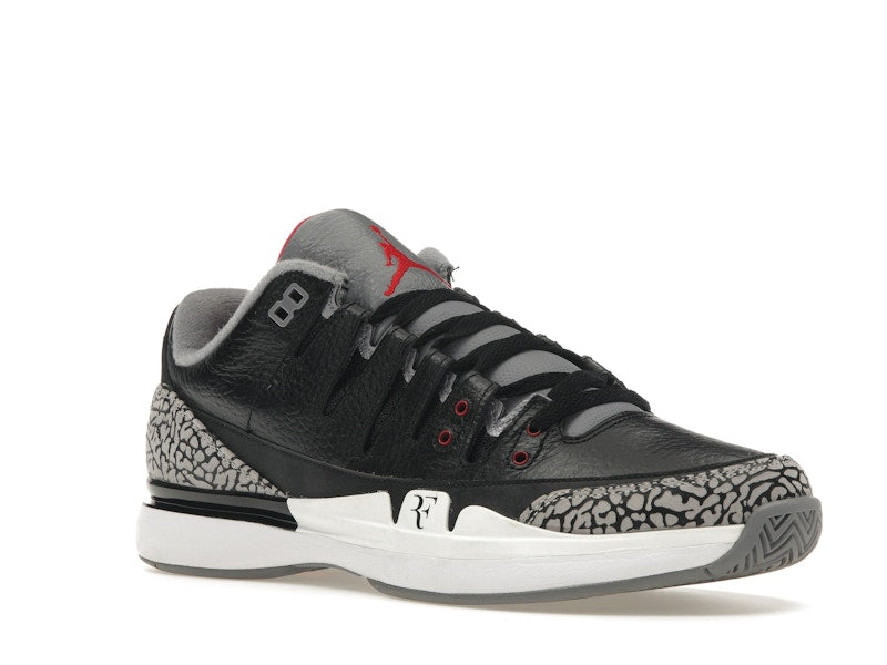 Nike Zoom Vapor AJ3 Black Cement