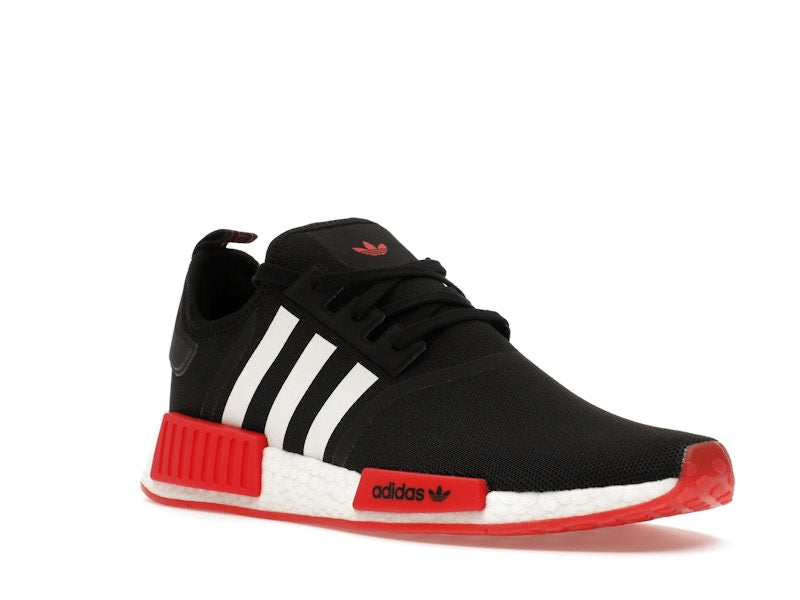 adidas NMD R1 Black Vivid Red White