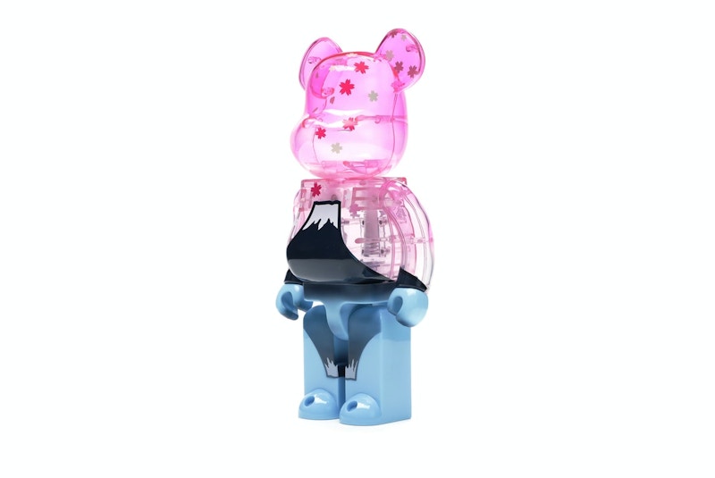 Bearbrick Inverted Mt. Fuji 400% Pink/Blue