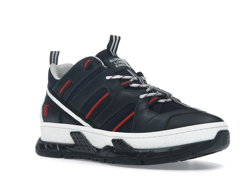 Burberry Mesh Nubuck Union Navy Red