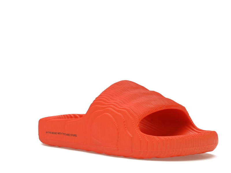 adidas Adilette 22 Slides Orange Core Black