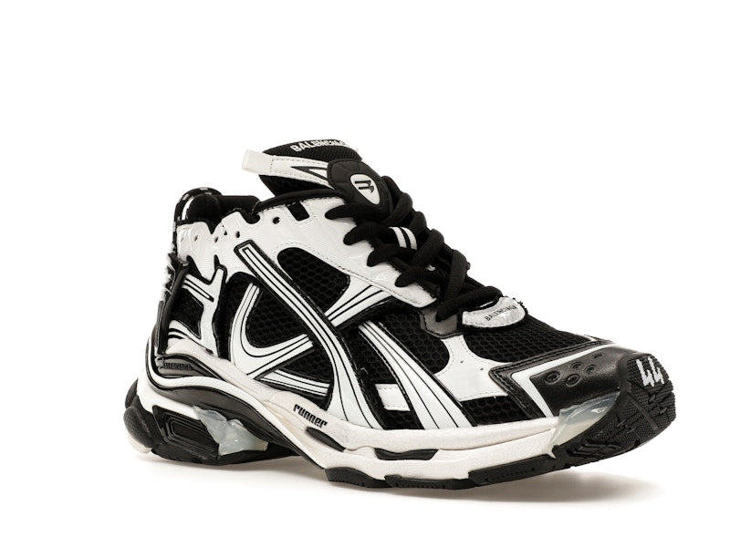 Balenciaga Runner Black White