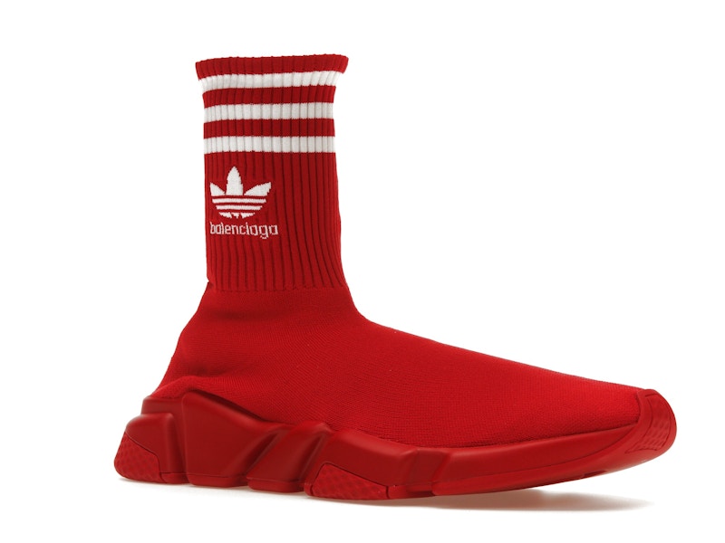 Balenciaga x adidas Speed Trainer Red White