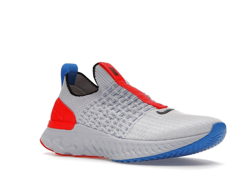 Nike React Phantom Run Flyknit 2 Football Grey Bright Crimson (Women's)