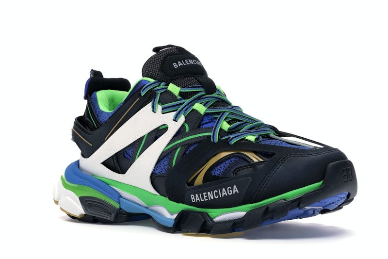 Balenciaga Track Green White Blue
