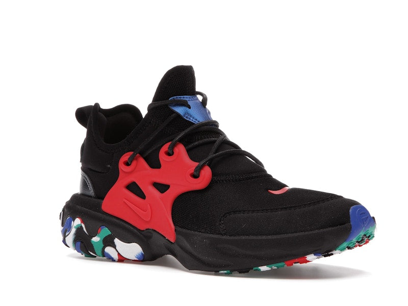 Nike React Presto Black Red Multicolor (GS)