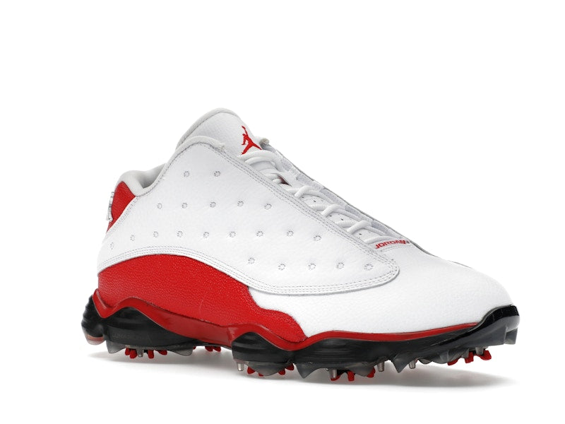 Jordan 13 Retro Golf Cleat White Red