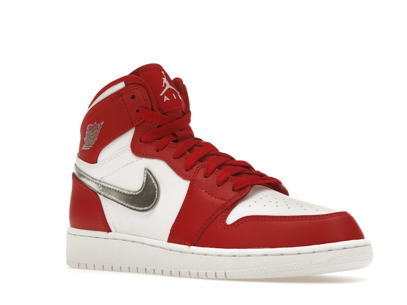 Jordan 1 Retro High Silver Medal (GS)