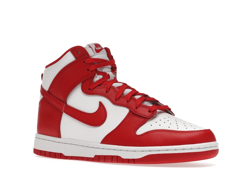 Nike Dunk High Championship White Red