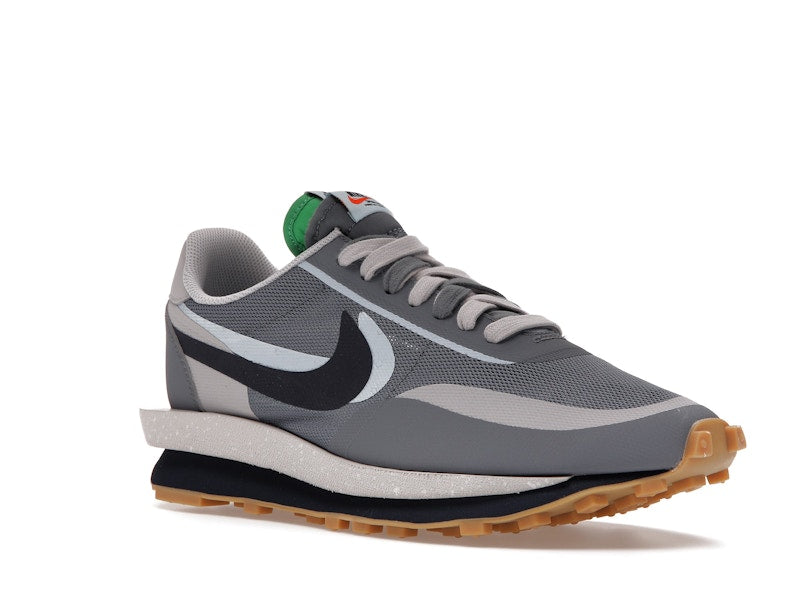 Nike LD Waffle sacai CLOT Kiss of Death 2 Cool Grey (NTWRK Special Packaging)