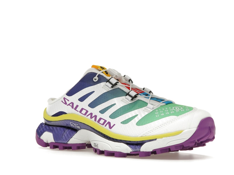 Salomon XT-4 Mule MM6 Maison Margiela Ivory Purple Multi