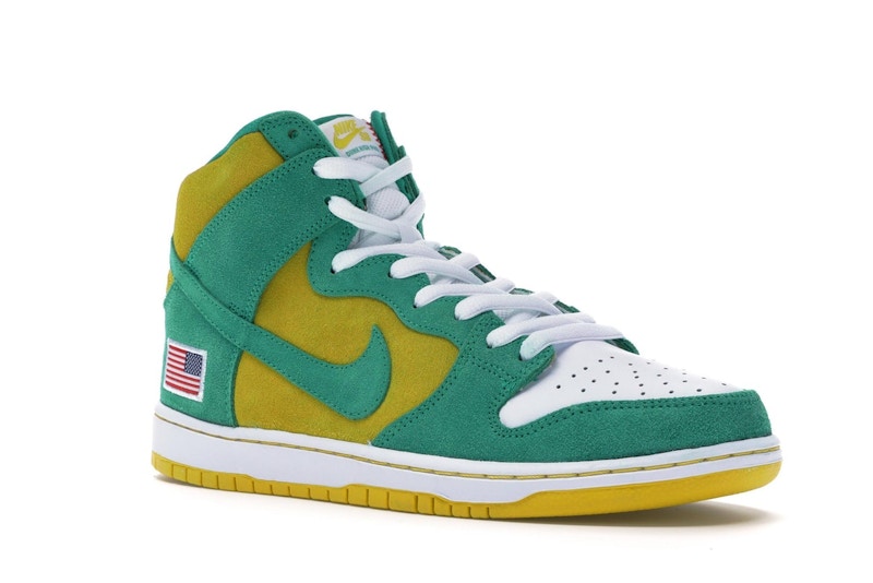 Nike SB Dunk High Oakland Athletics