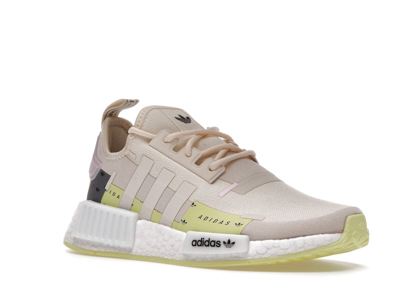 adidas NMD R1 Wonder White Pulse Yellow Pink (Women's)