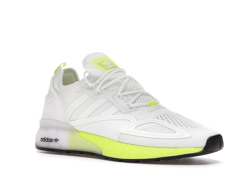 adidas ZX 2K Boost Cloud White Solar Yellow