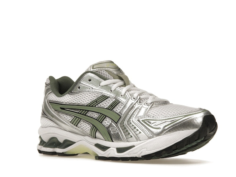 ASICS Gel-Kayano 14 White Pure Silver Slate Grey Sage