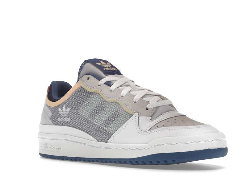 adidas Forum Low TT Cloud White Acid Orange Crew Blue
