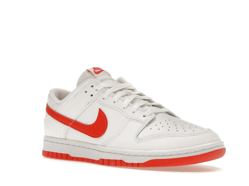 Nike Dunk Low Retro White Picante Red