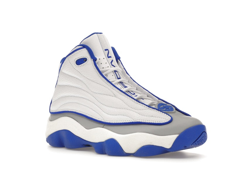 Jordan Pro Strong White Royal Grey