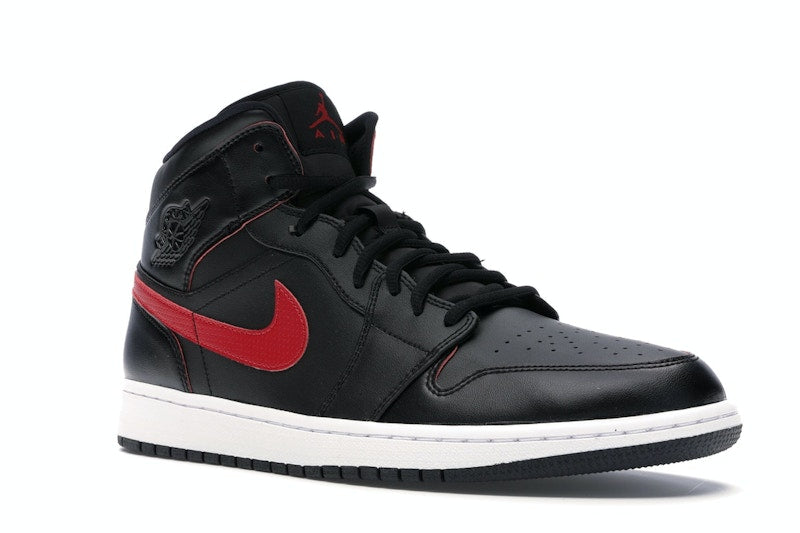 Jordan 1 Retro Mid Black Team Red