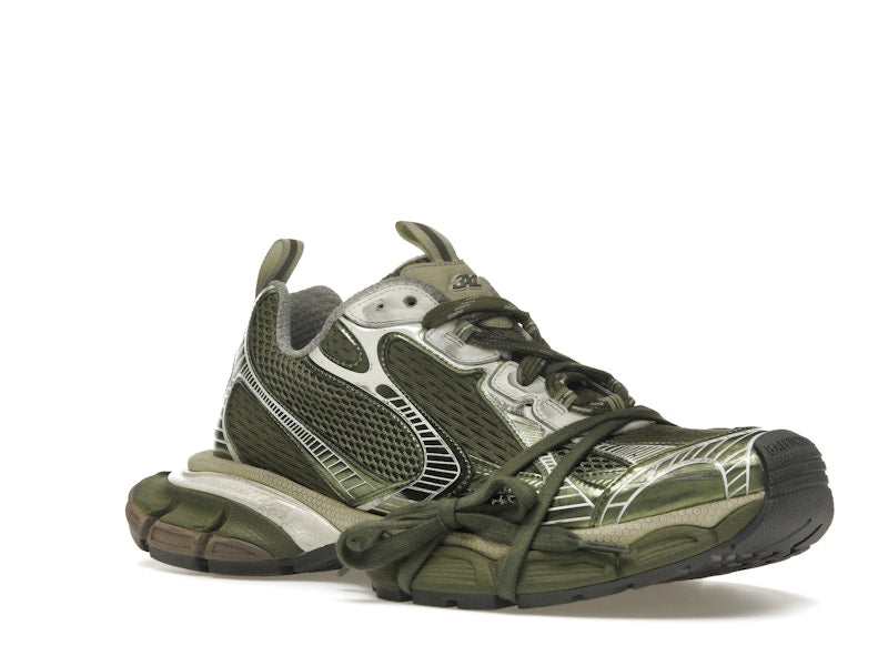 Balenciaga 3XL Dark Green Light Beige