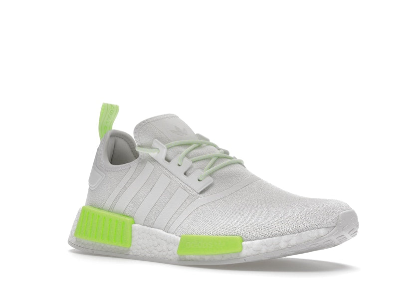 adidas NMD R1 Crystal White Solar Green