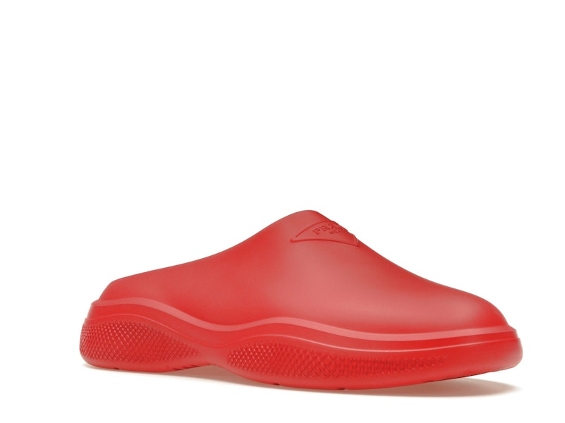 Prada Foam Rubber Mule Red