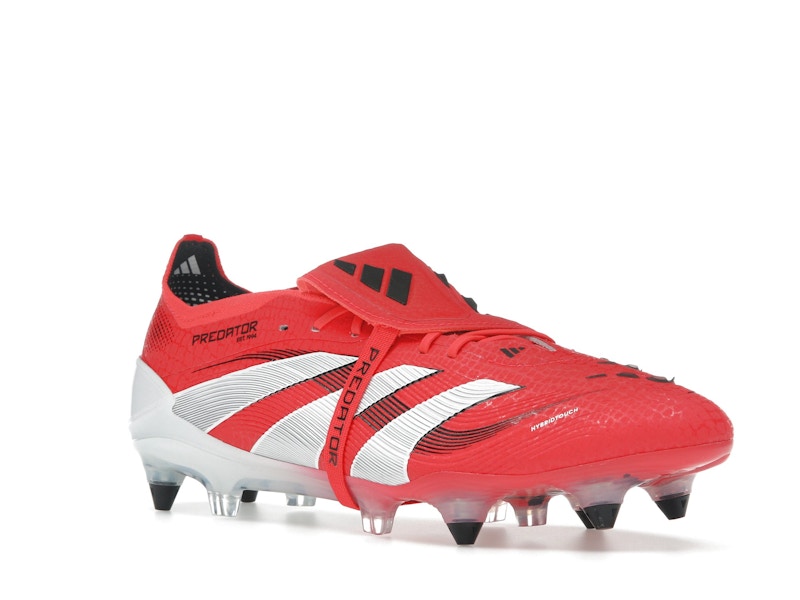 adidas Predator Elite Fold-Over Tongue SG Lucid Red Cloud White Core Black