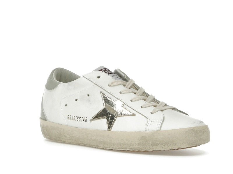 Golden Goose Superstar Deluxe White Platinum Grey (Women's)