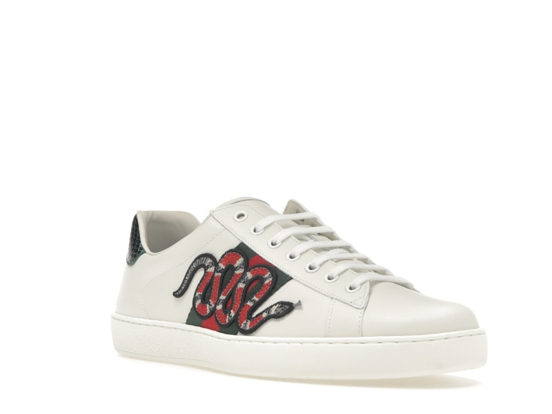 Gucci Ace Embroidered Snake