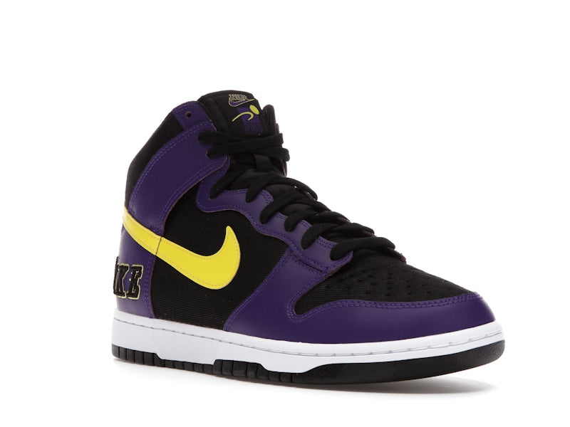 Nike Dunk High EMB Lakers