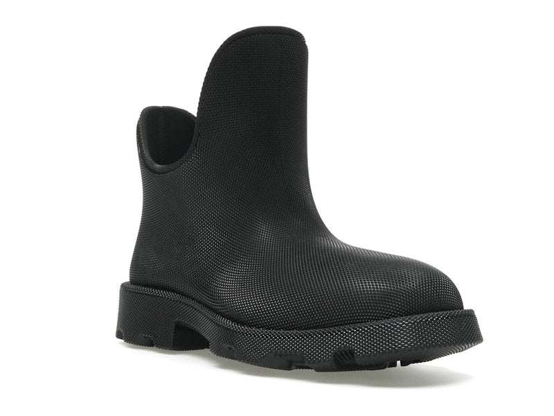 Burberry Marsh Round-Toe Ankle Boots Black