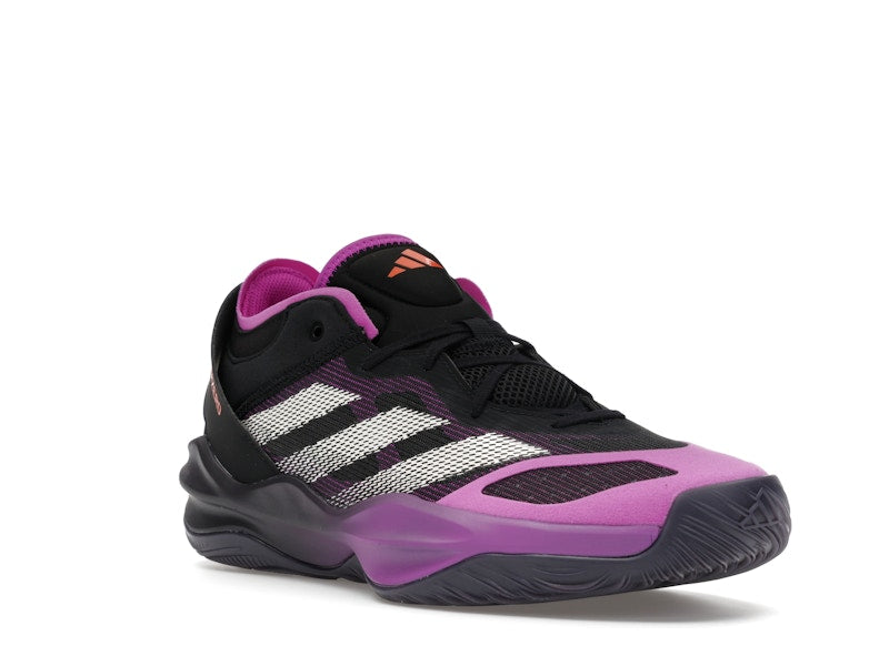 adidas Adizero Select 2.0 Low Core Black Purple Burst Aurora Black