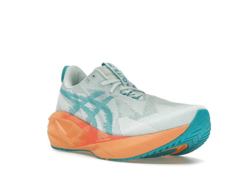 ASICS Novablast 5 Soothing Sea Wave Teal Orange