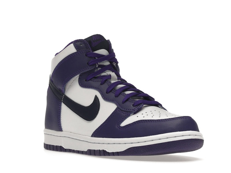 Nike Dunk High Electro Purple Midnight Navy (GS)