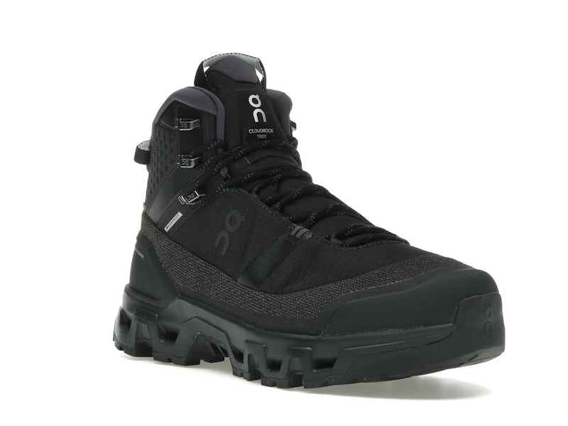On Running Cloudrock Trek Waterproof Black