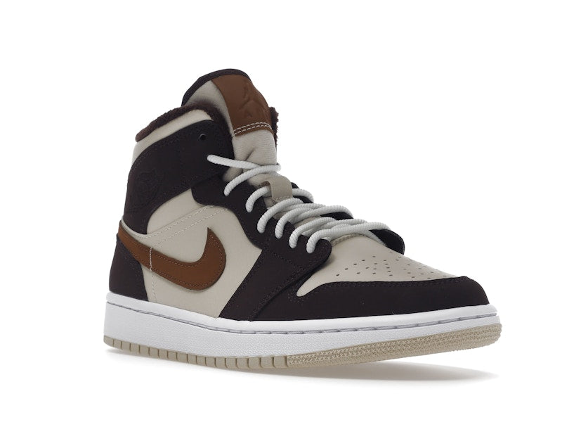Jordan 1 Mid SE Brown Basalt Oatmeal (Women's)