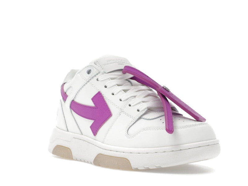 OFF-WHITE Out Of Office OOO Low Tops White Purple (Women's)