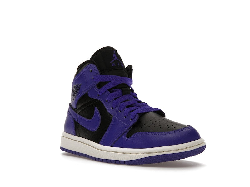 Jordan 1 Mid Purple Black (Women's)