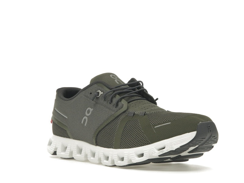 On Running Cloud 5 Olive Green White