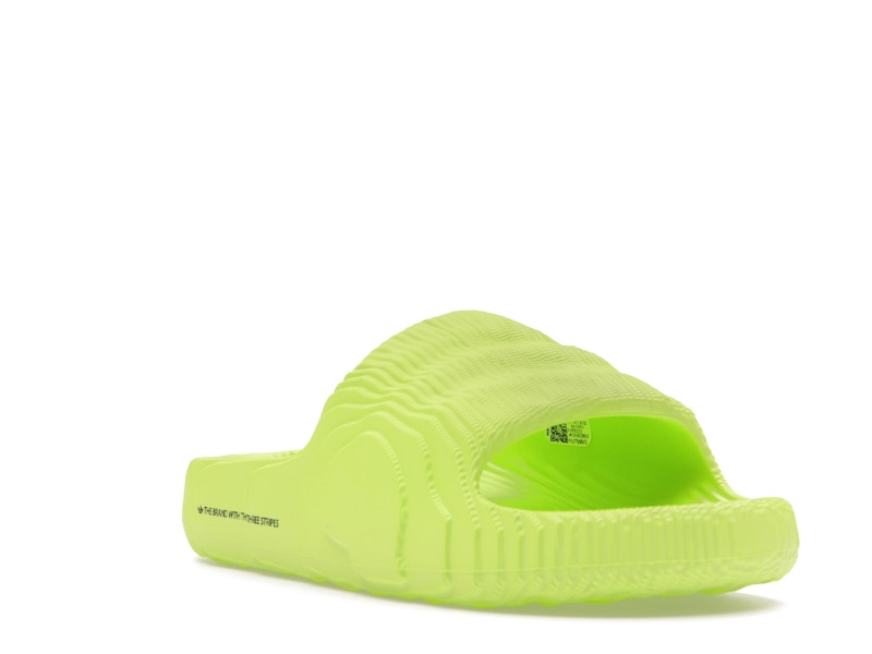adidas Adilette 22 Slides Solar Yellow