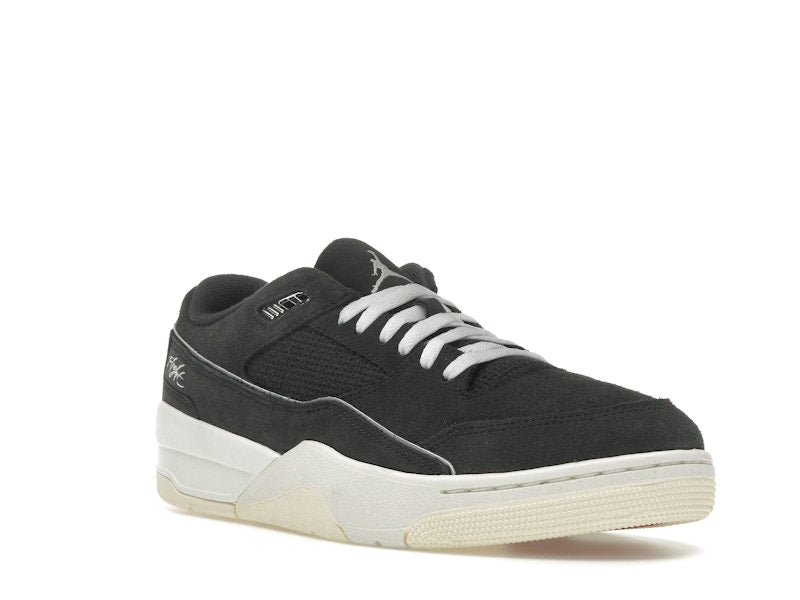 Jordan Flight Court Anthracite Sail Varsity Red White