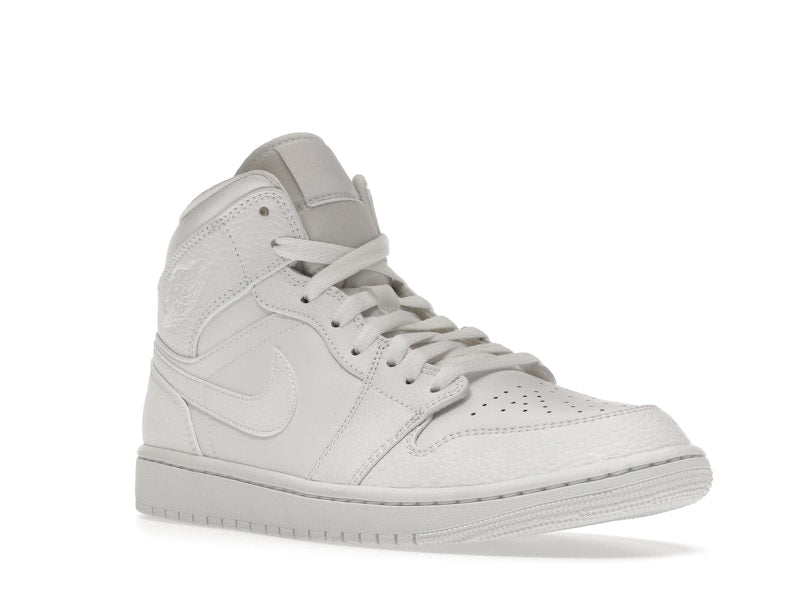 Jordan 1 Mid Triple White 2.0 (2020)