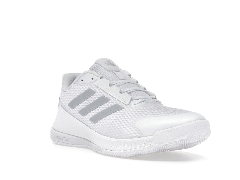 adidas Novaflight 2 Indoor Cloud White Silver Metallic (Women's)