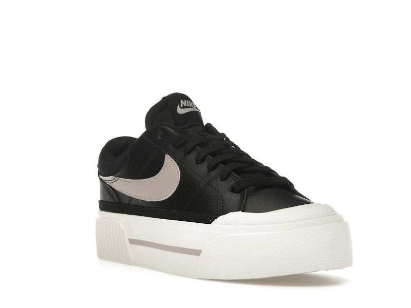 Nike Court Legacy Lift Black Sail Platinum Violet (Women's)