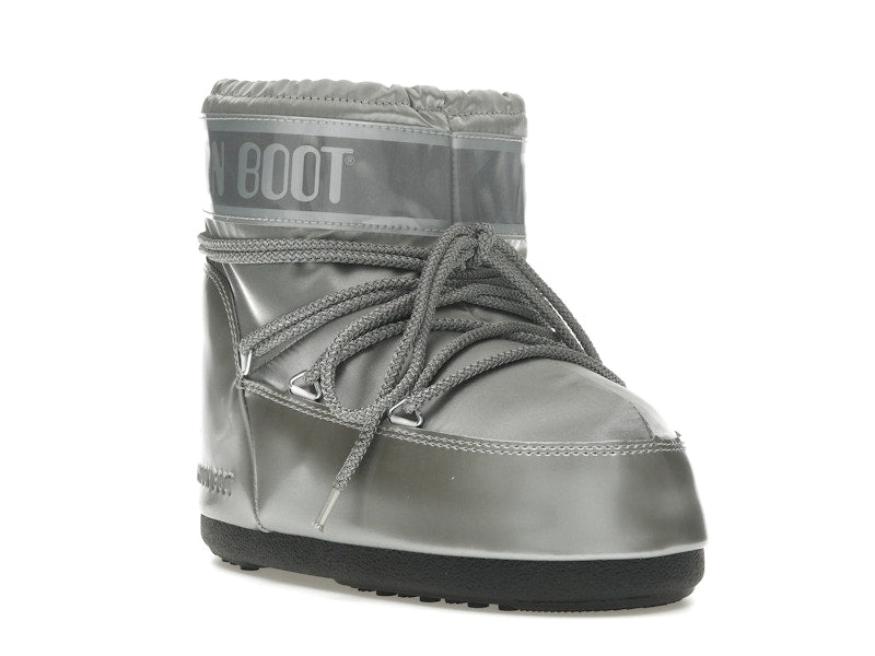 Moon Boot Icon Low Boot Glance Silver