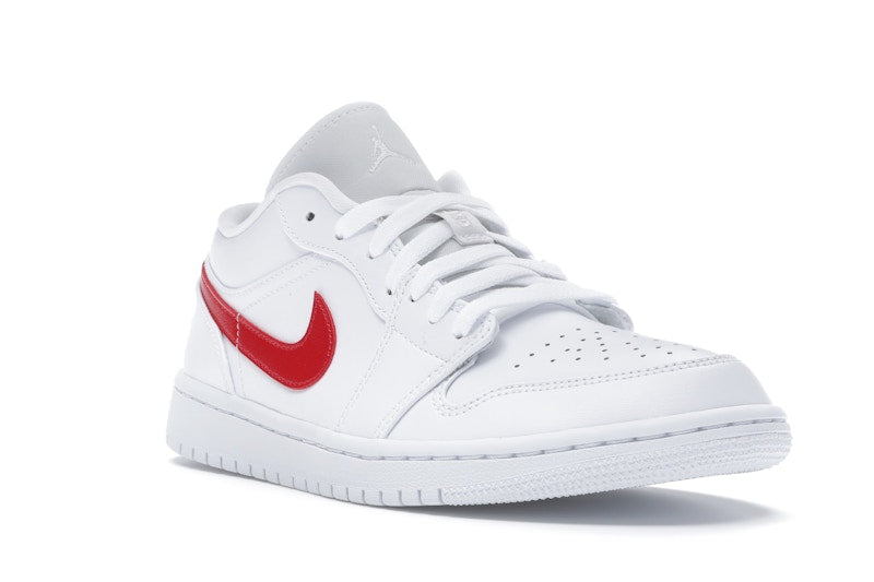 Jordan 1 Low White University Red (Women's)