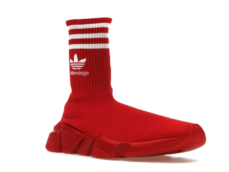 Balenciaga x adidas Speed Trainer Red White