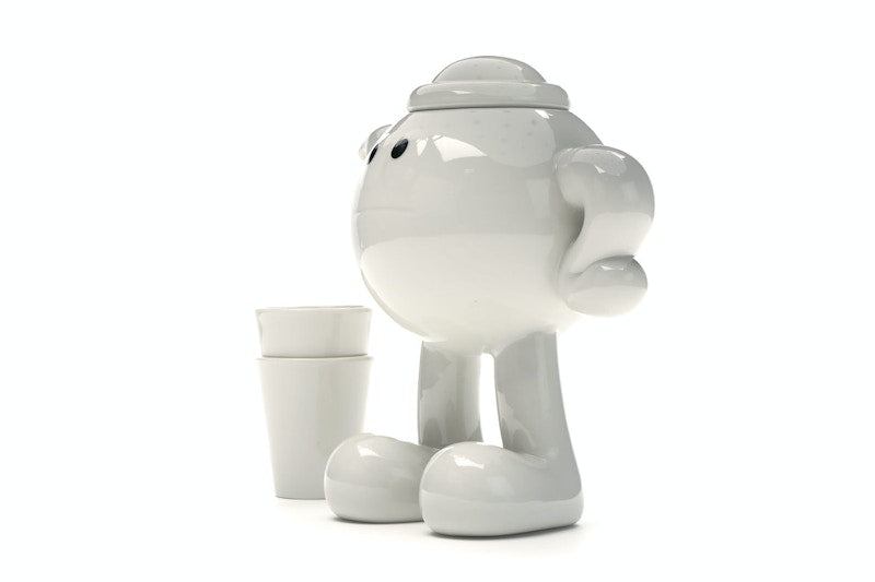 James Jarvis Glazed Porcelain Teapot White