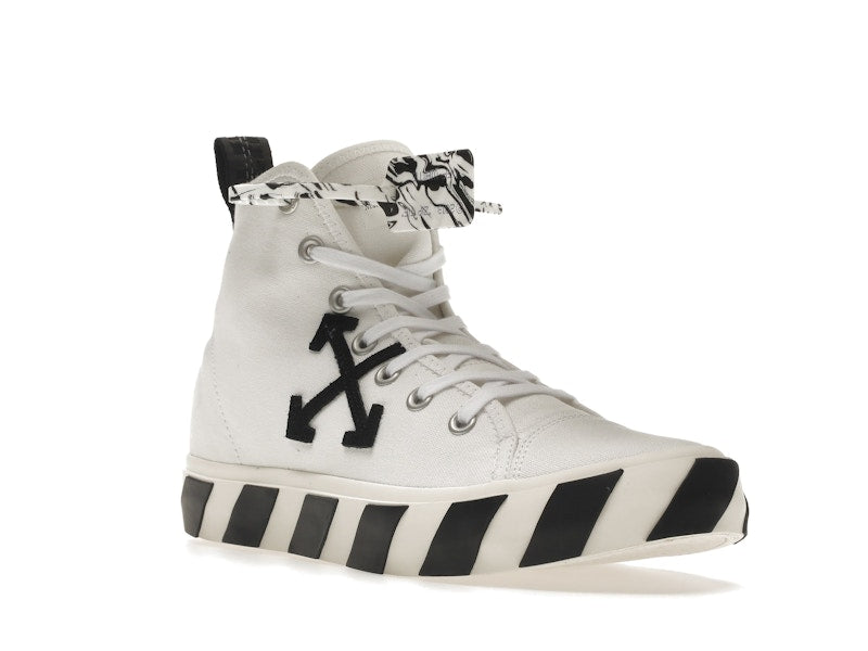 OFF-WHITE Vulcanized Mid Top White Black